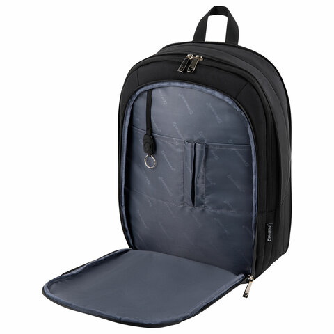 Рюкзак BRAUBERG FUNCTIONAL с отделением для ноутбука, 2 отделения, карман-антивор, Safe, 44×30х20 см
