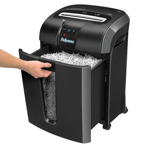 Уничтожитель документов Fellowes Powershred 73Ci, 3ур.секр, 4х38мм, 12лст,