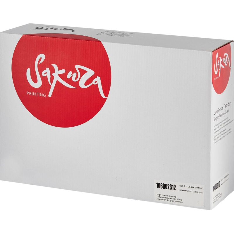 Картридж лазерный SAKURA 106R02312 чер. для Xerox WC 3325