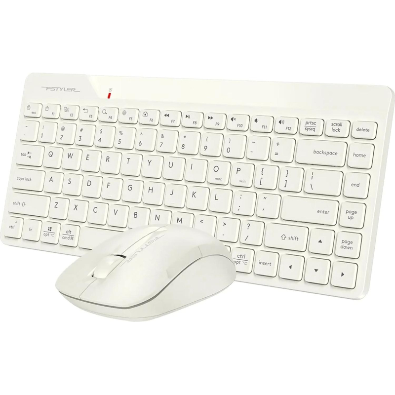 Набор клавиатура+мышь A4Tech Fstyler (FG2200 AIR2 BEIGE)беж. USB беспр. slim