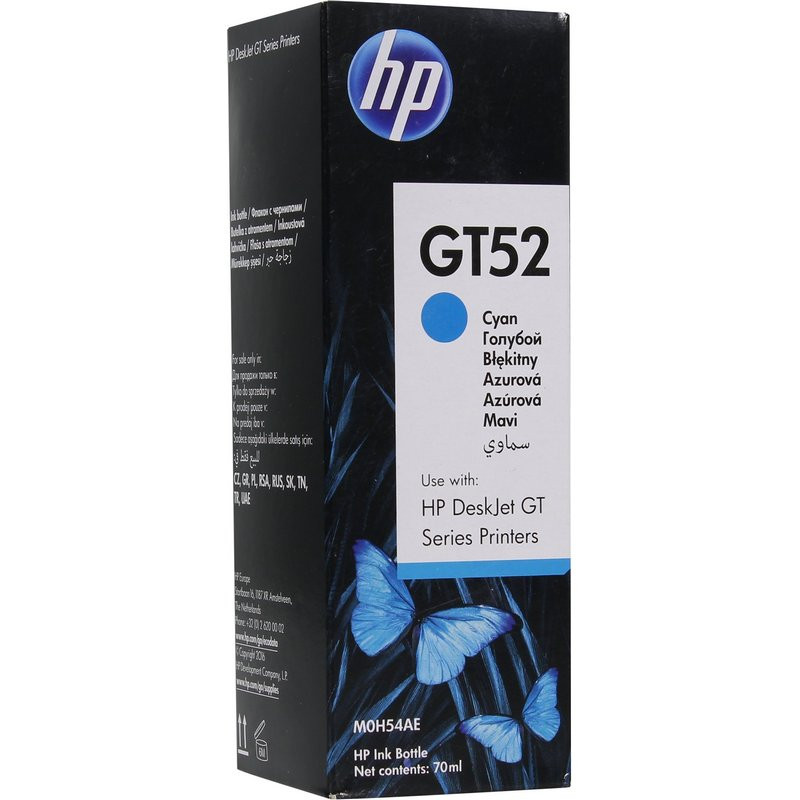 превью Контейнер с чернилами HP GT52 M0H54AE гол. для DJ GT 5810/5820