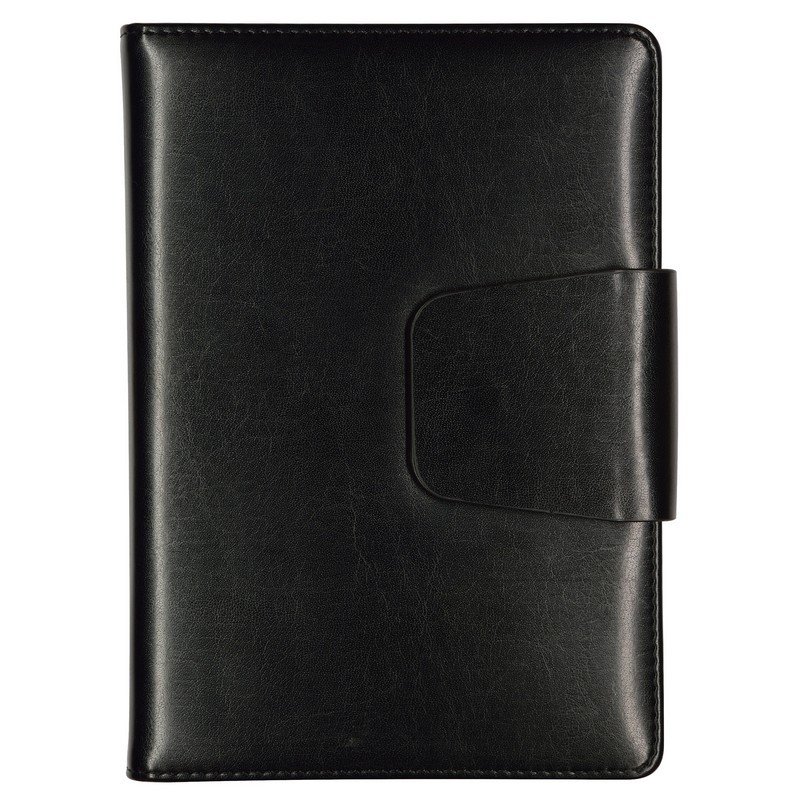 превью Ежедневник недатированный Bruno Visconti Prestige искусственная кожа А5 160 листов черный (145×210 мм)