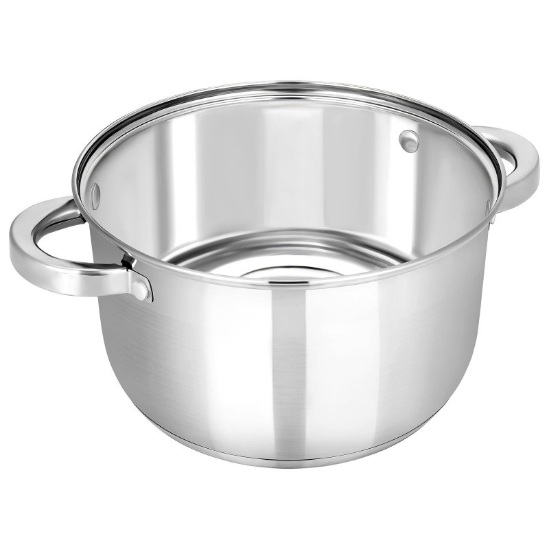 Кастрюля нерж Rondy 3.9л, D=21.5cм, SH07393