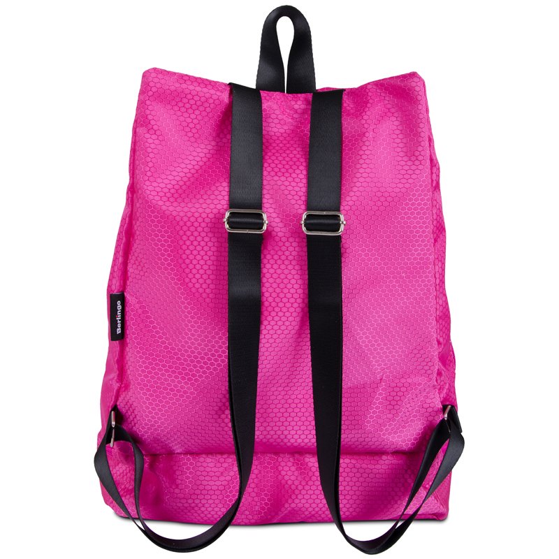 Мешок-сумка 1 отделение Berlingo «Classic pink», 39×28×19см, 1 карман, отделение для обуви