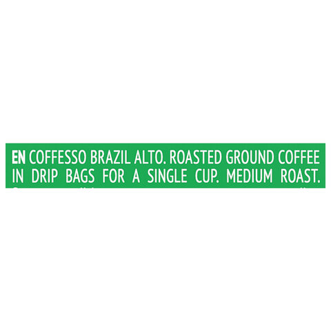 Кофе в дрип-пакетах COFFESSO «Brazil Alto» 5 порций по 10 г