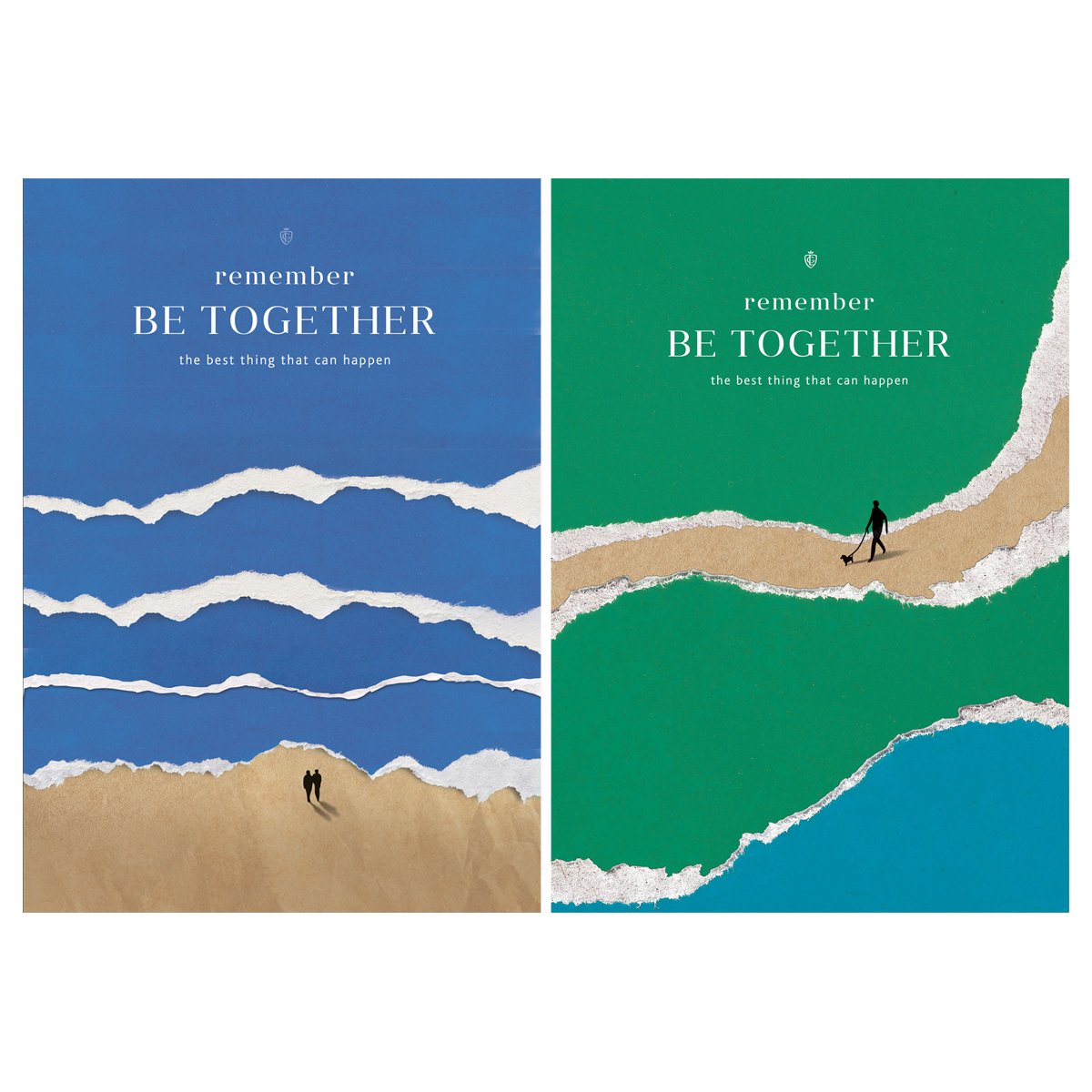 превью Тетрадь 48л., А5, клетка Greenwich Line «Be together», матовая ламинация, выборочный УФ-лак, ЕВРО
