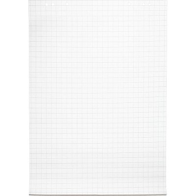 Бумага для флипчартов КОМУС клетка 67.5×98см 20л 80г белизна 92