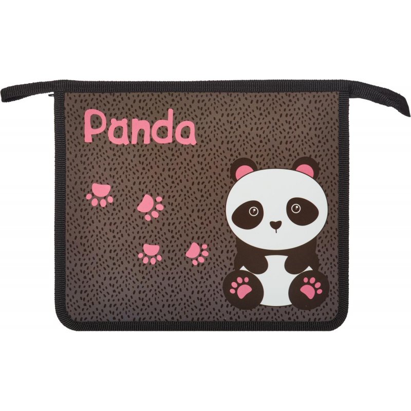 Папка для тетрадей №1 School Panda А4 на молнии