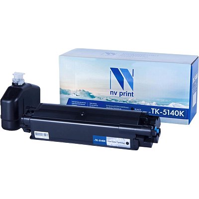 Картридж лазерный NV Print TK-5140BK чер. для Kyocera ECOSYS P6130 (ЛМ)