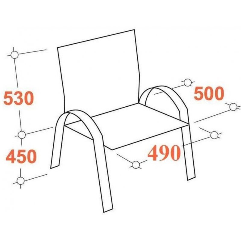 Конференц-кресло Easy Chair 806 VPU бежевое (искусственная кожа, металл хромированный)
