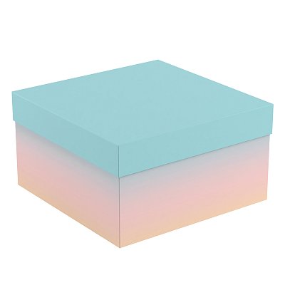 Коробка складная подарочная MESHU «Gradient», (20×20×11см)