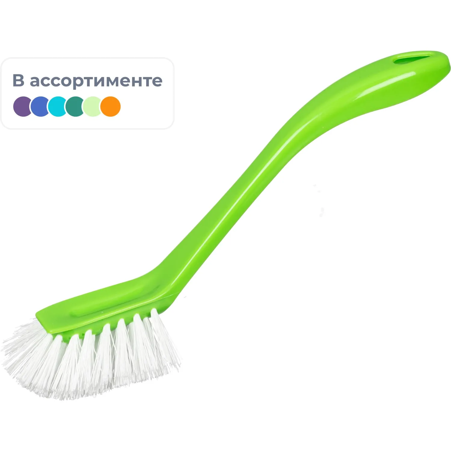 превью Щётка для мытья посуды Idea жёсткая 260x60 мм