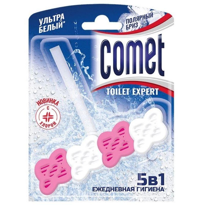 Блок для унитаза гигиенический Comet Полярный Бриз арт. 1098471 ...