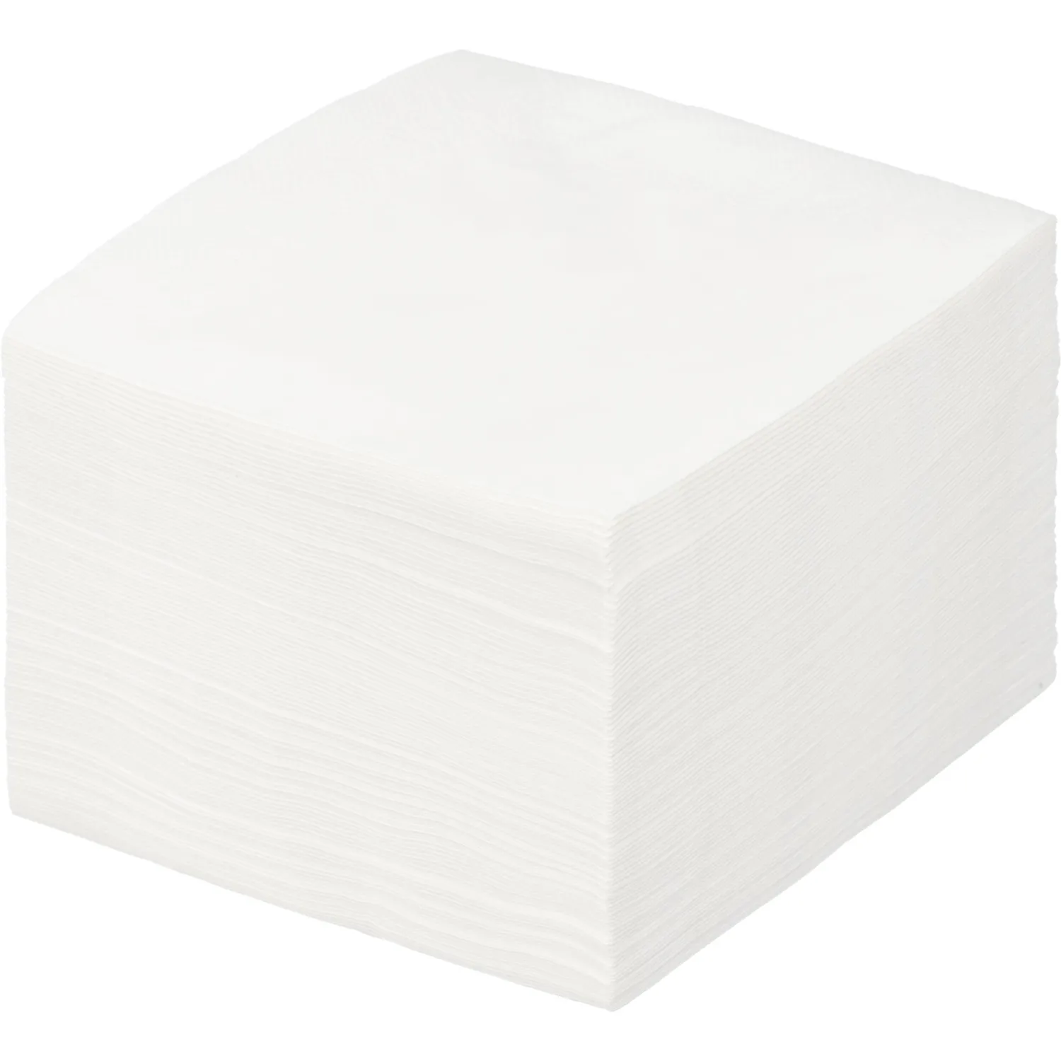 Салфетки бумажные Luscan 3 сл 33×33см белые 200 шт/уп