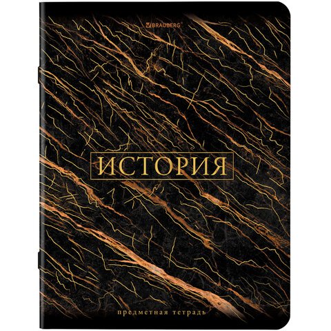Тетради предметные, КОМПЛЕКТ 12 ПРЕДМЕТОВ, «MARBLE», 48 л., SoftTouch, фольга, BRAUBERG