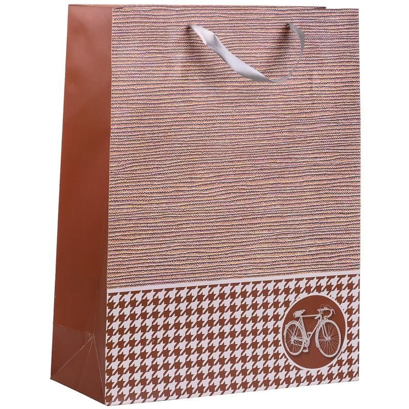 Пакет подарочный бумажный Транспорт (41×31×12 см)