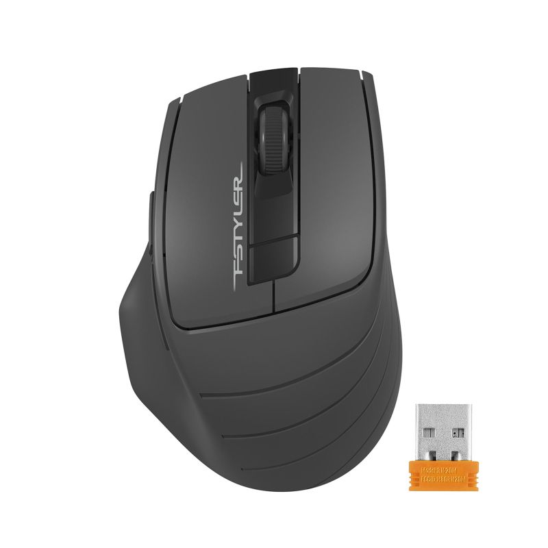 Мышь компьютерная A4Tech Fstyler (FG30 GREY) сер/2000dpi/беспроводн/6кн