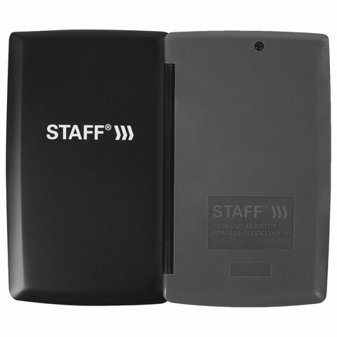 Калькулятор STAFF карманный STF-6248, 8 разрядов, двойное питание, 104х63мм