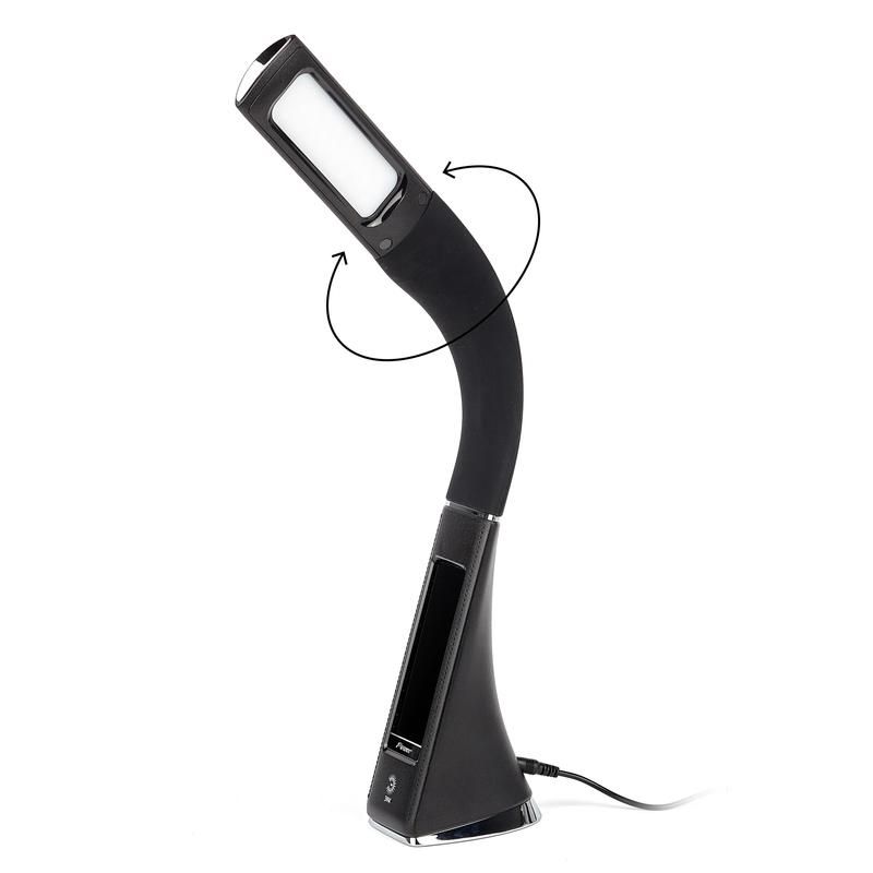 Светильник настольный Эра NLED-461-7W-BK черный (Б0031609)