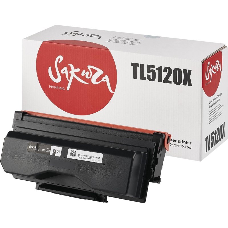 Картридж лазерный Sakura TL-5120x для Pantum BP5100 (ЛМ)