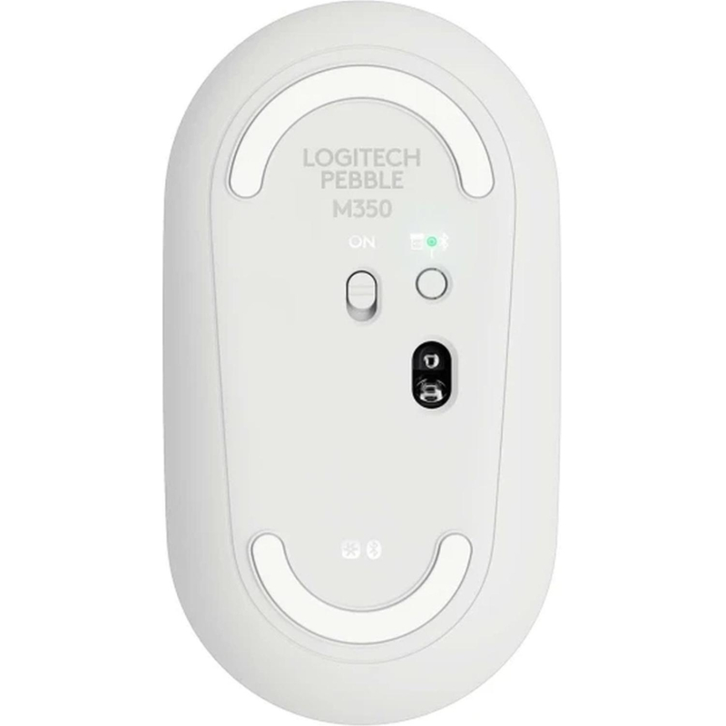 Мышь компьютерная Logitech WRL PEBBLE M350 WHITE 910-005541