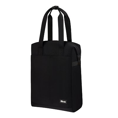 Рюкзак Först F-Casual «Dark Black» 42×28.5×12.5см, 1 отделение, 1 карман, уплотненная спинка