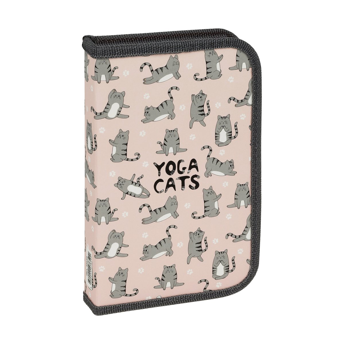 превью Пенал 1 отделение, 190×115 ArtSpace «Yoga Cats», ламинированный картон, софт-тач