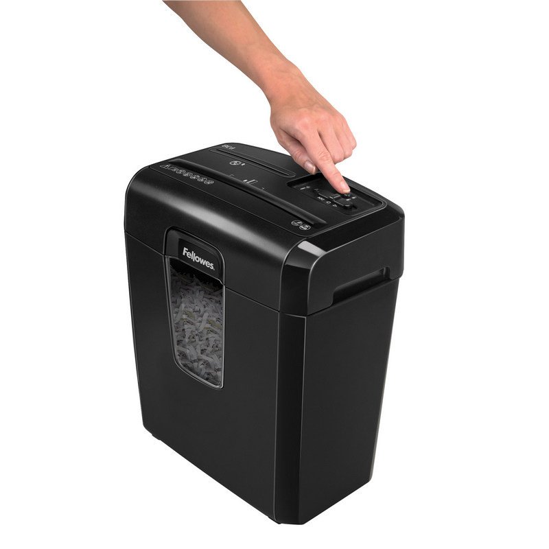 Уничтожитель документов Fellowes 8Cd 4-й уровень секретности объем корзины 14 л