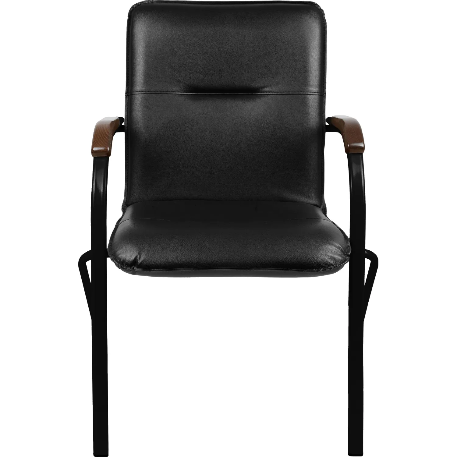 Конференц-кресло UA_EChair SAMBA Black к/з черн./орех (V-4 1.031)