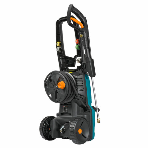 Минимойка BORT BHR-2700-R, мощность 2.5 кВт, давление 180 бар, шланг 10 м