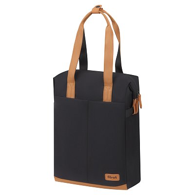 Рюкзак Först F-Casual «Black» 42×28.5×12.5см, 1 отделение, 1 карман, уплотненная спинка