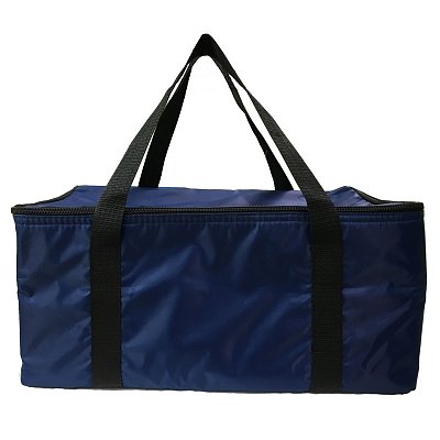 Термосумка для пикника оксфорд темно-синяя 40×24×20 см