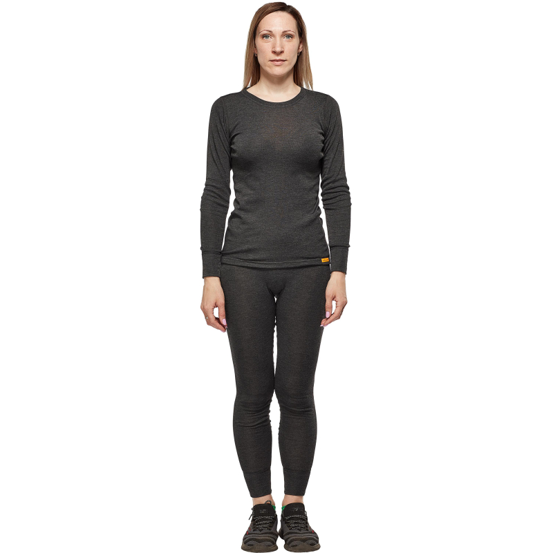 превью Термофутболка с дл. рукавом жен. т. серая Activ-25 р-р 54