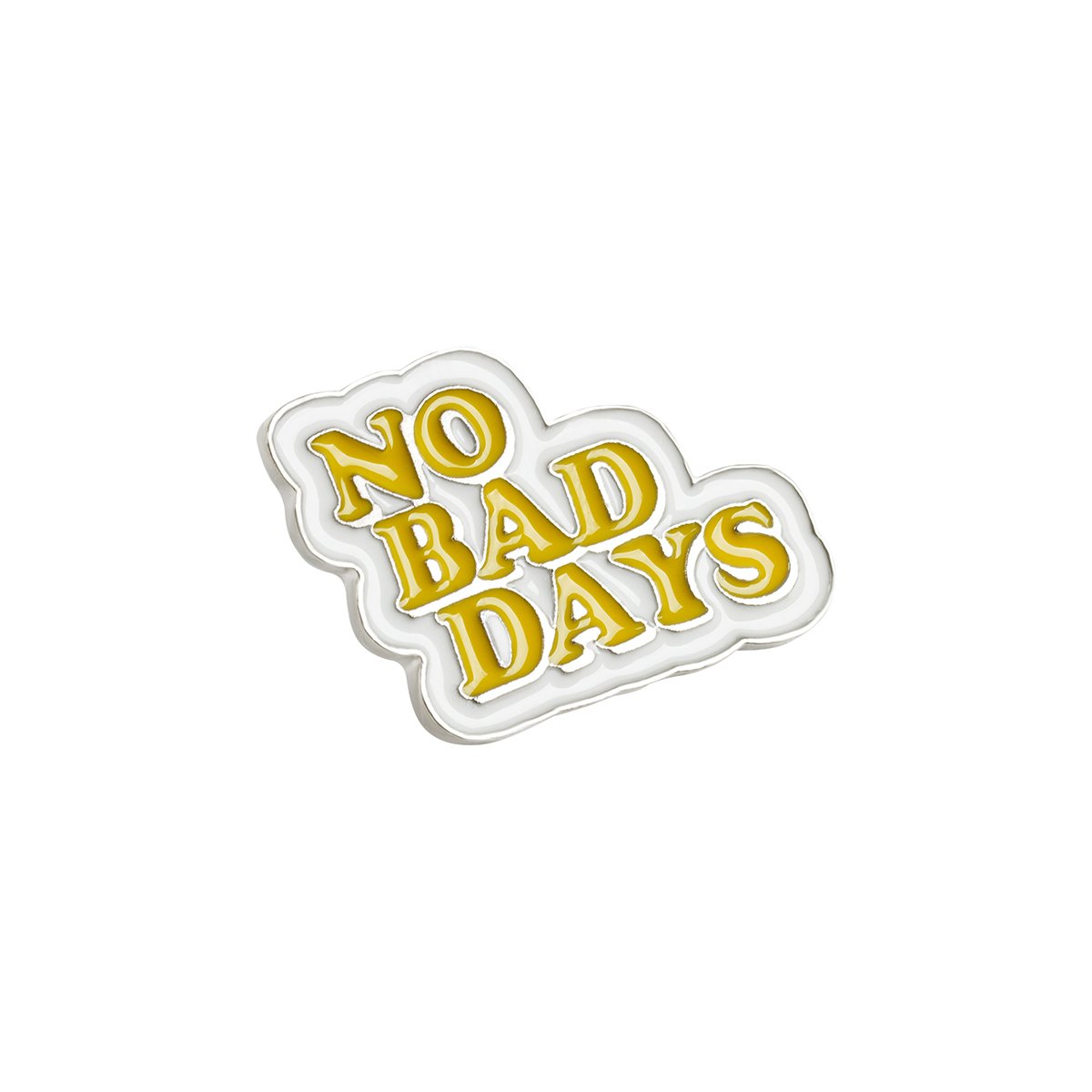 Набор металлических значков MESHU «No bad days», эмаль, 4шт
