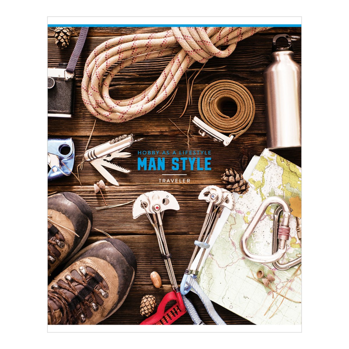 Тетрадь 48л., А5, клетка ArtSpace «Хобби. Man style», суперэконом