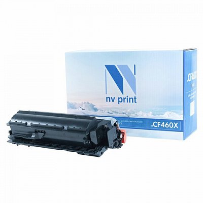 Картридж лазерный NV PRINT (NV-CF460X) HP Color Laser Jet M652/M653, черный, ресурс 27000 страниц