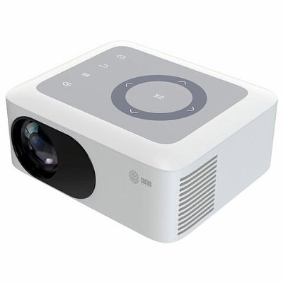 Проектор CACTUS CS-PRE.08WT. WXGA, LCD, 1280×720, 16:9, 1500 лм, 1000:1, 0.5 кг, белый