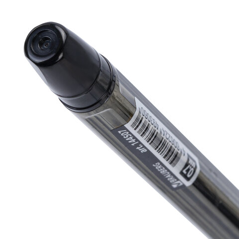 Ручка шариковая BRAUBERG BP-GT GLD BLACK, ЧЕРНАЯ, корпус тонированный, пишущий узел 0.7 мм, линия письма 0.35 мм