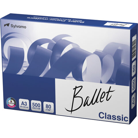 превью Бумага для офисной техники Ballet Classic (А3, марка B, 500 листов)