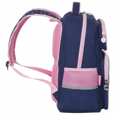 Рюкзак ЮНЛАНДИЯ COMPLETEс пеналом в комплектеэрго-спинкаPink bow42×29х14 см229972