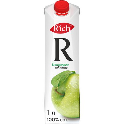 Сок Rich яблоко (1л)