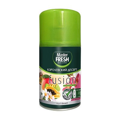 Сменный баллон для автоматического освежителя Master Fresh Королевский десерт 250 мл