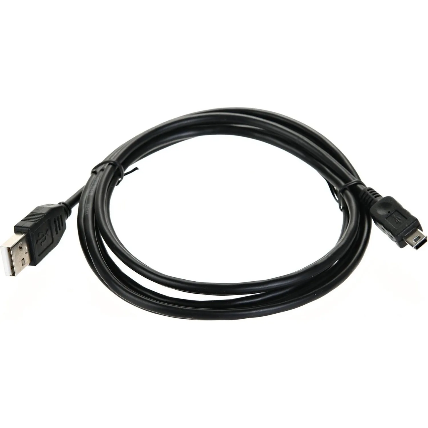 Кабель USB 2.0 A--mini-B 5P (1.8м) чёрный, Telecom TC6911BK-1.8M