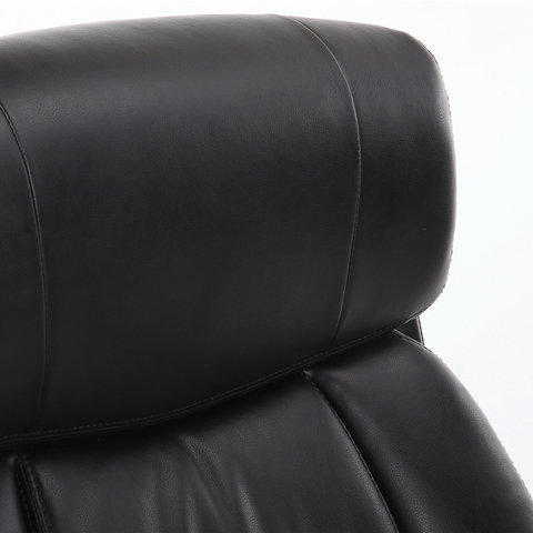 Кресло офисное BRABIX PREMIUM «Direct EX-580», хром, рециклированная кожа, черное