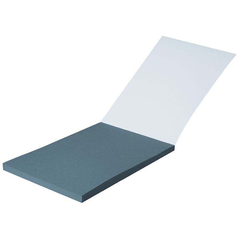 Скетчбук - альбом для смешанных техник 30л., А5, на склейке Clairefontaine «Paint'ON Grey Green», 250г/м2, серо-зеленая