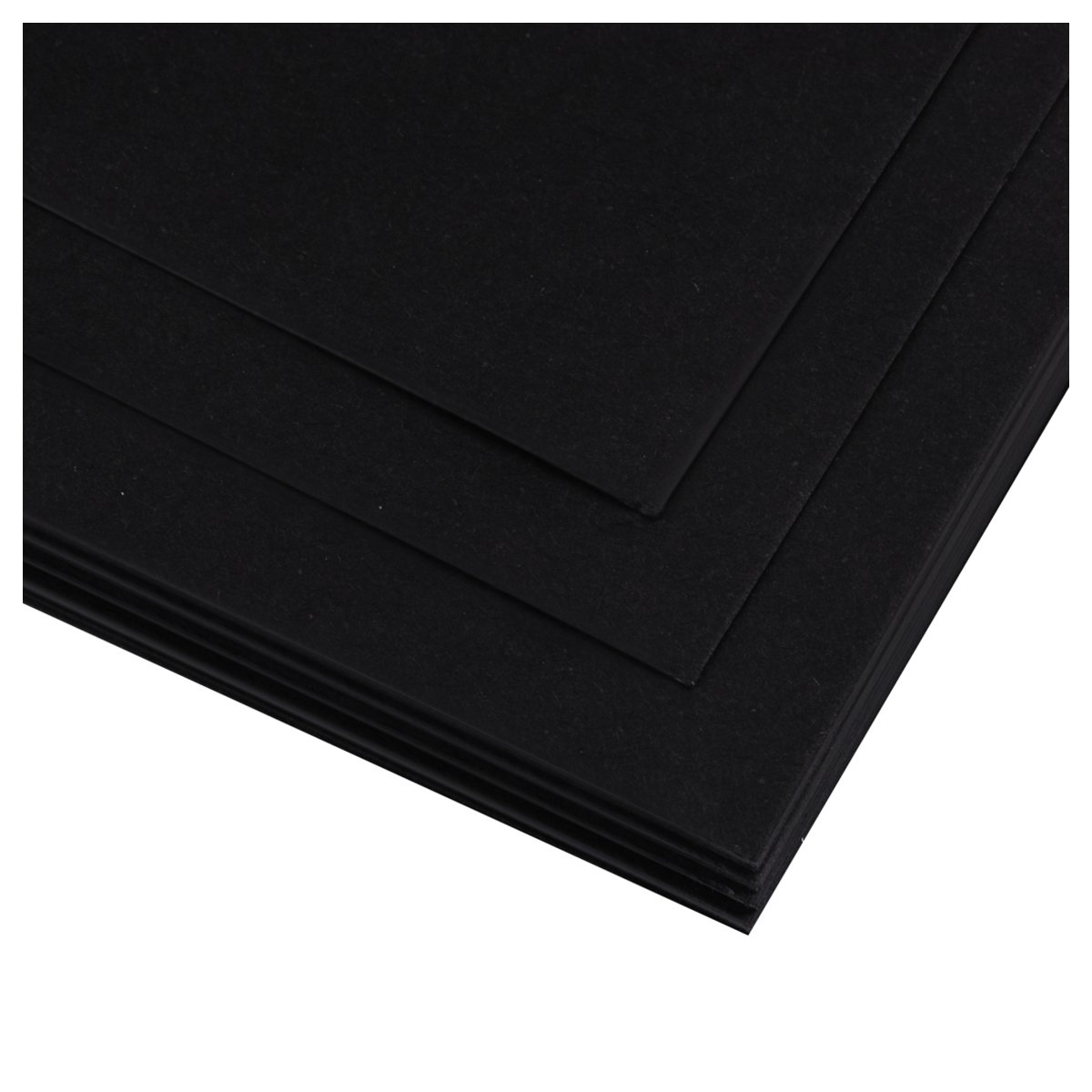 Скетчбук 40л., А5 ArtSpace «Black line. Strokes», на гребне, 120г/м2, черный блок