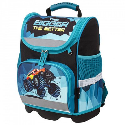 Ранец ЮНЛАНДИЯ WISE для начальной школыMonster-truck37×29х15 см229948