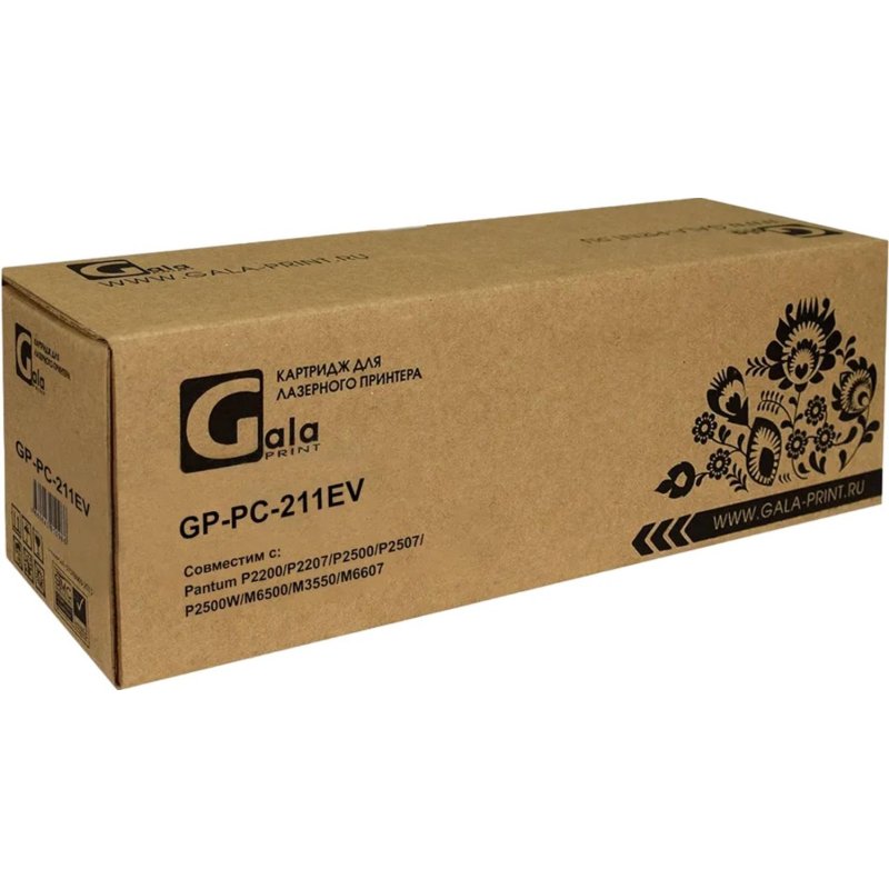 Тонер-картридж GalaPrint PC-211EV чер. для Pantum P2200/P2500/M6500/M6600