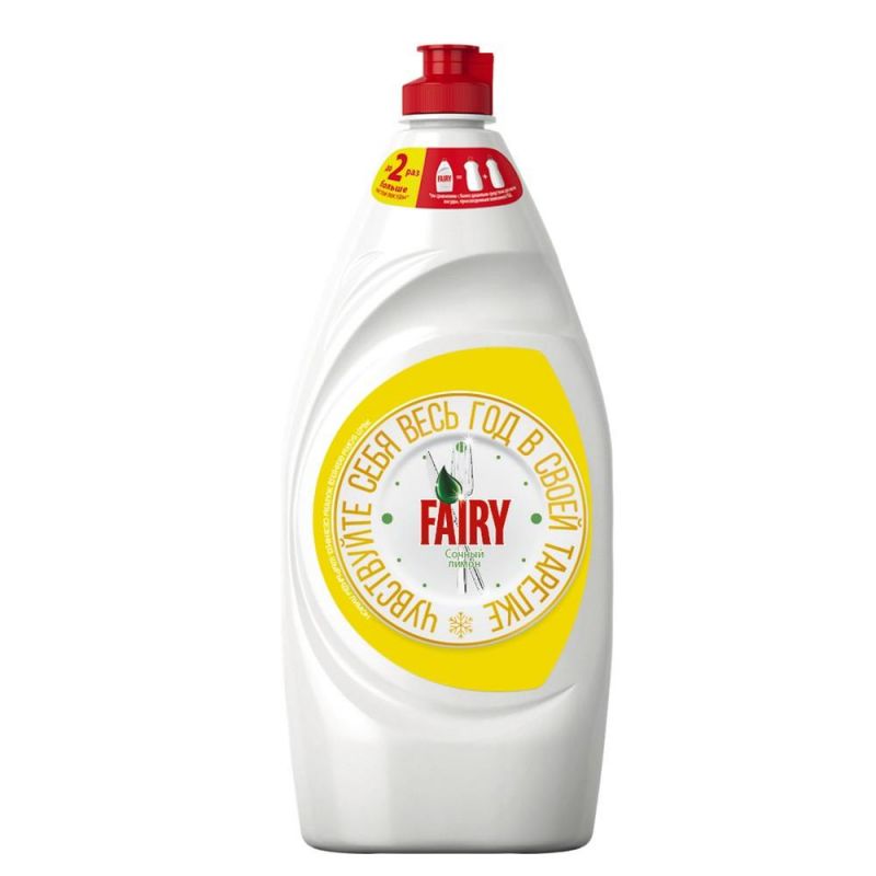 превью Средство для мытья посуды Fairy Сочный лимон 900 мл