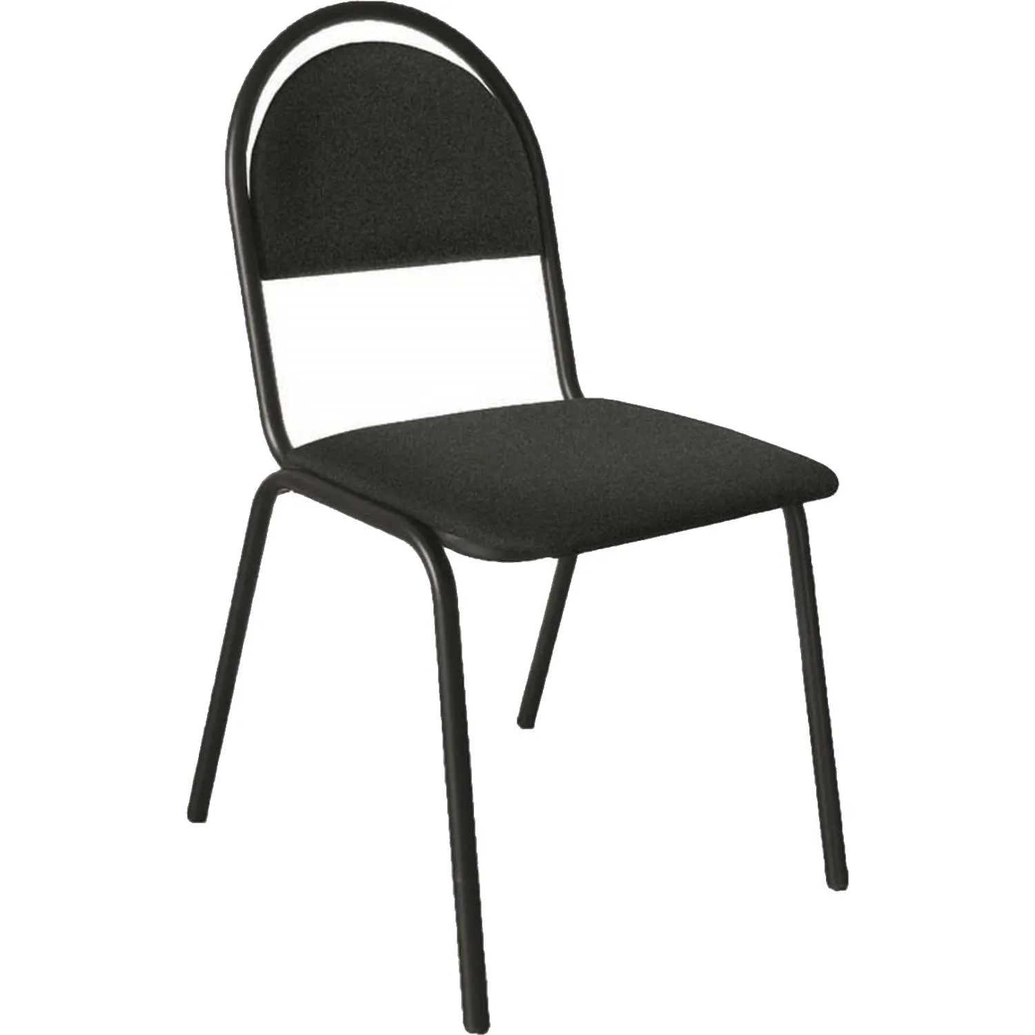 Стул офисный Seven/Стандарт тёмно-серый (ткань, металл)